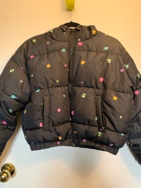 A-Lab Cropped Puffer Jacket 👽 ⭐️ 🌕🪐